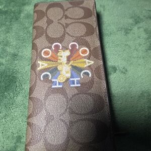 Coach Brown Signature Wallet